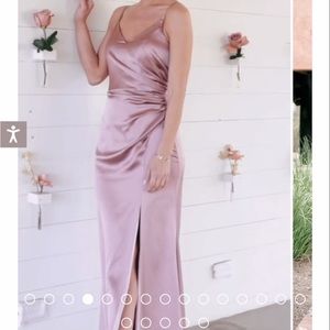 Revelry Rose Quartz Rory Maxi Dress